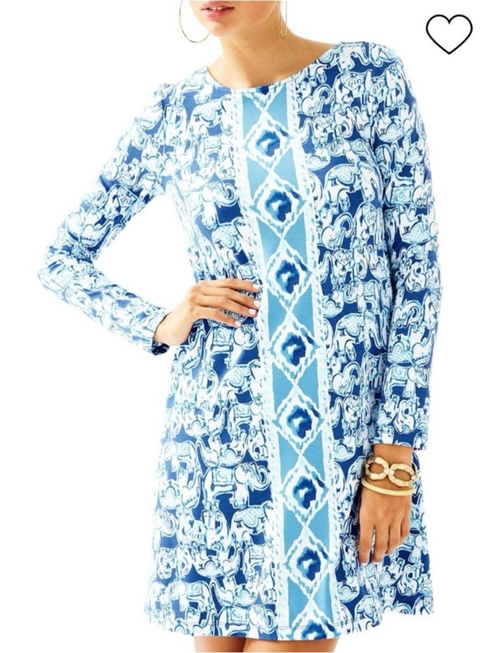 Lilly Pulitzer Get Trunky elephant Ophelia dress small